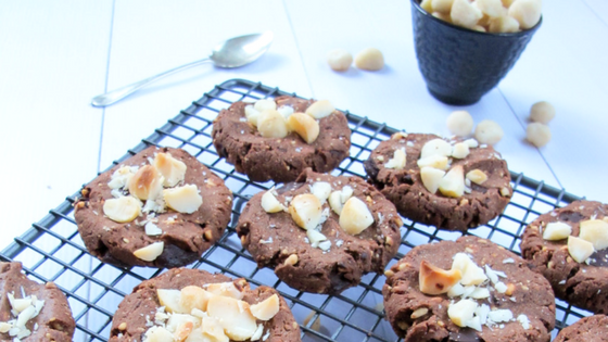 Salted Choc-Fudge Cookies